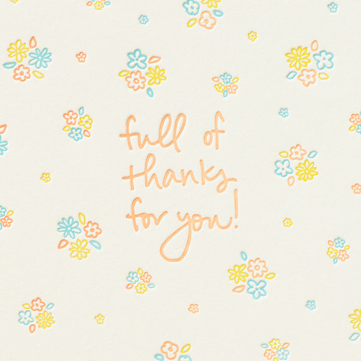 Ditsy Floral Thank You