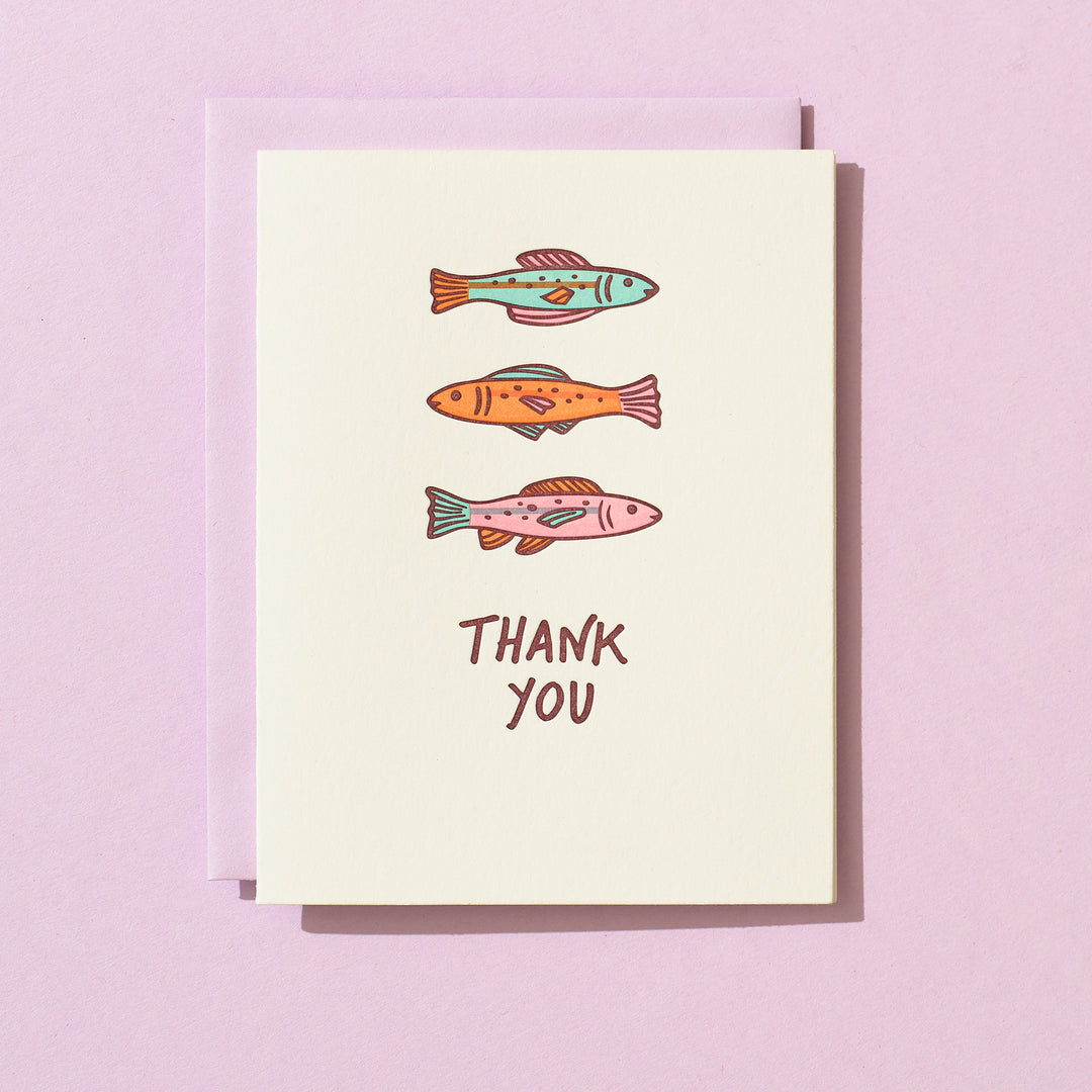 Colorful Fish Thank You