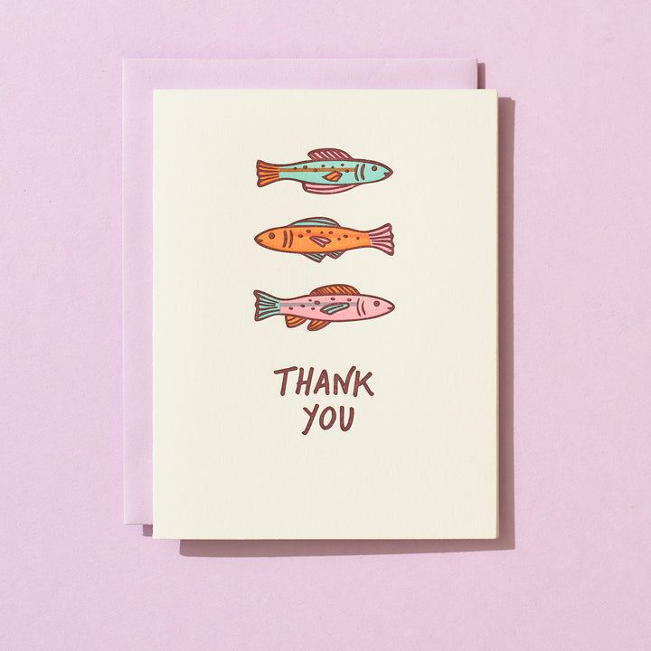Colorful Fish Thank You
