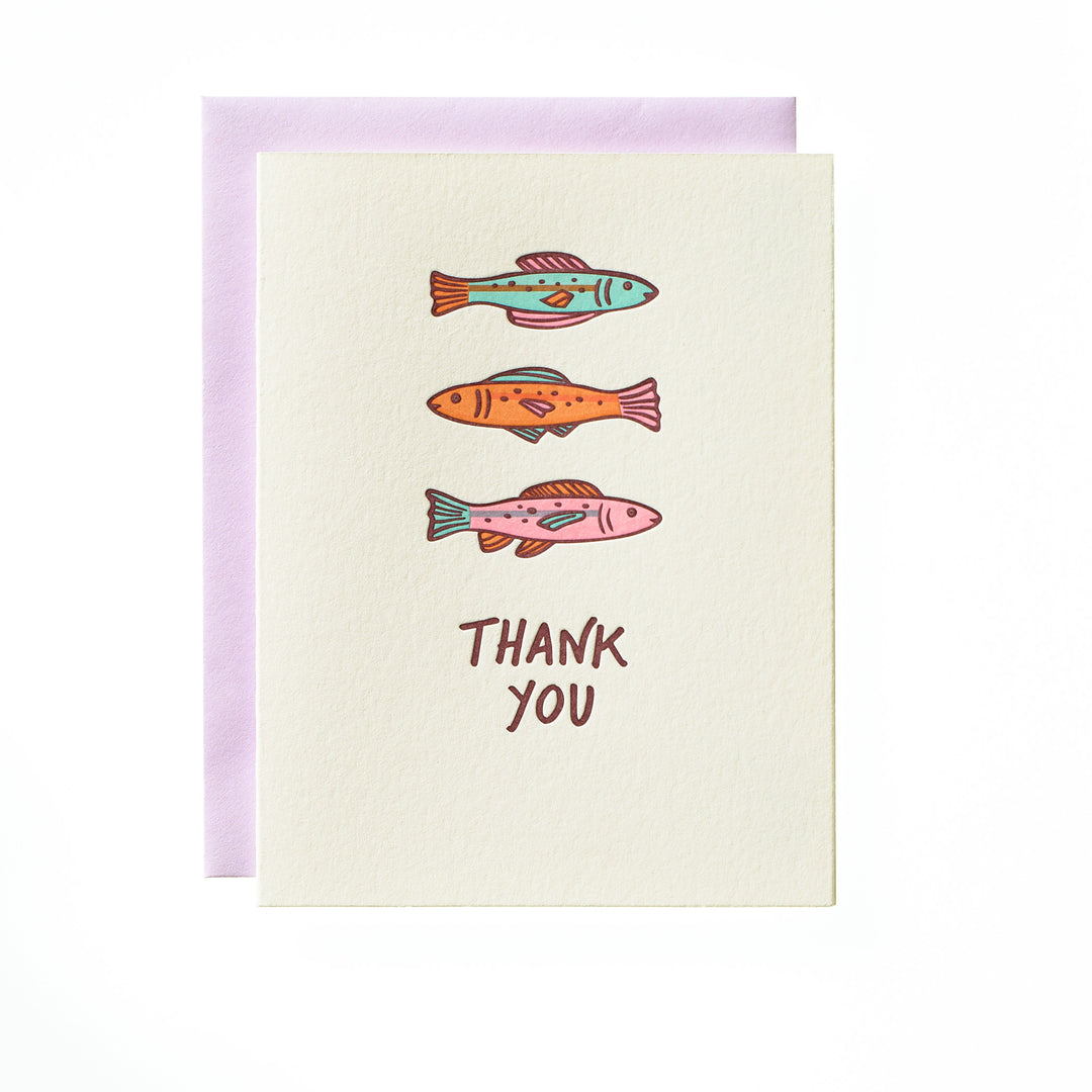 Colorful Fish Thank You