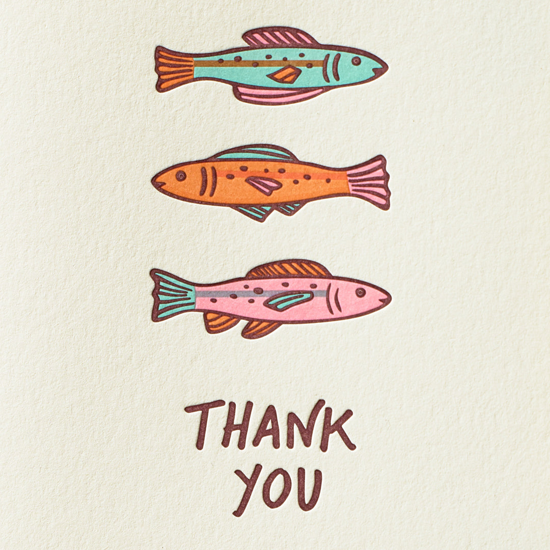 Colorful Fish Thank You