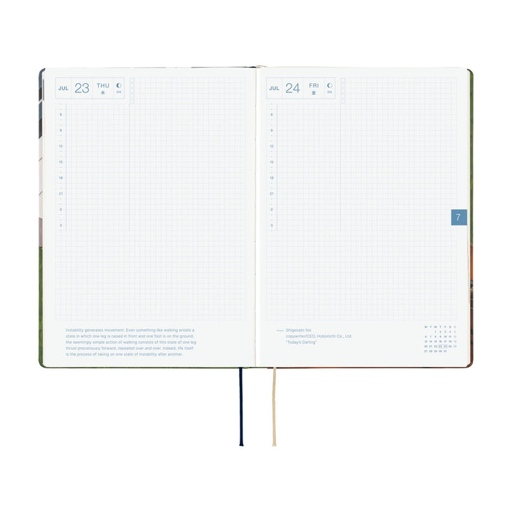 Hobonichi Techo A6 2026 - Hiroko Kubota: Waiting on the Chord