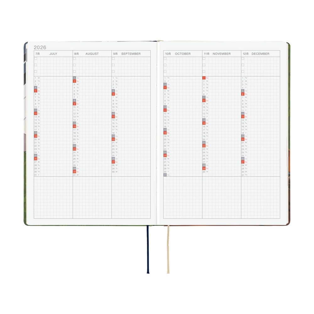 Hobonichi Techo A6 2026 - Hiroko Kubota: Waiting on the Chord