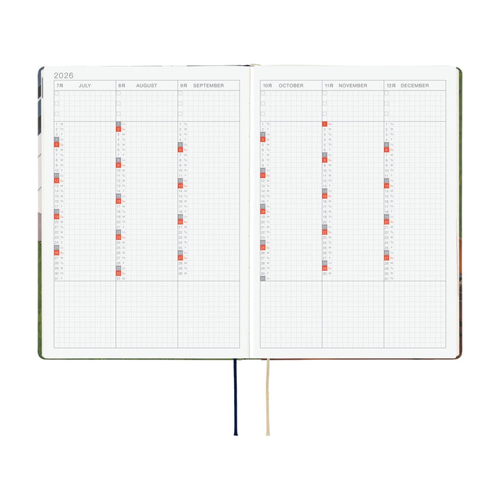 Hobonichi Techo A6 2026 - Hiroko Kubota: Waiting on the Chord