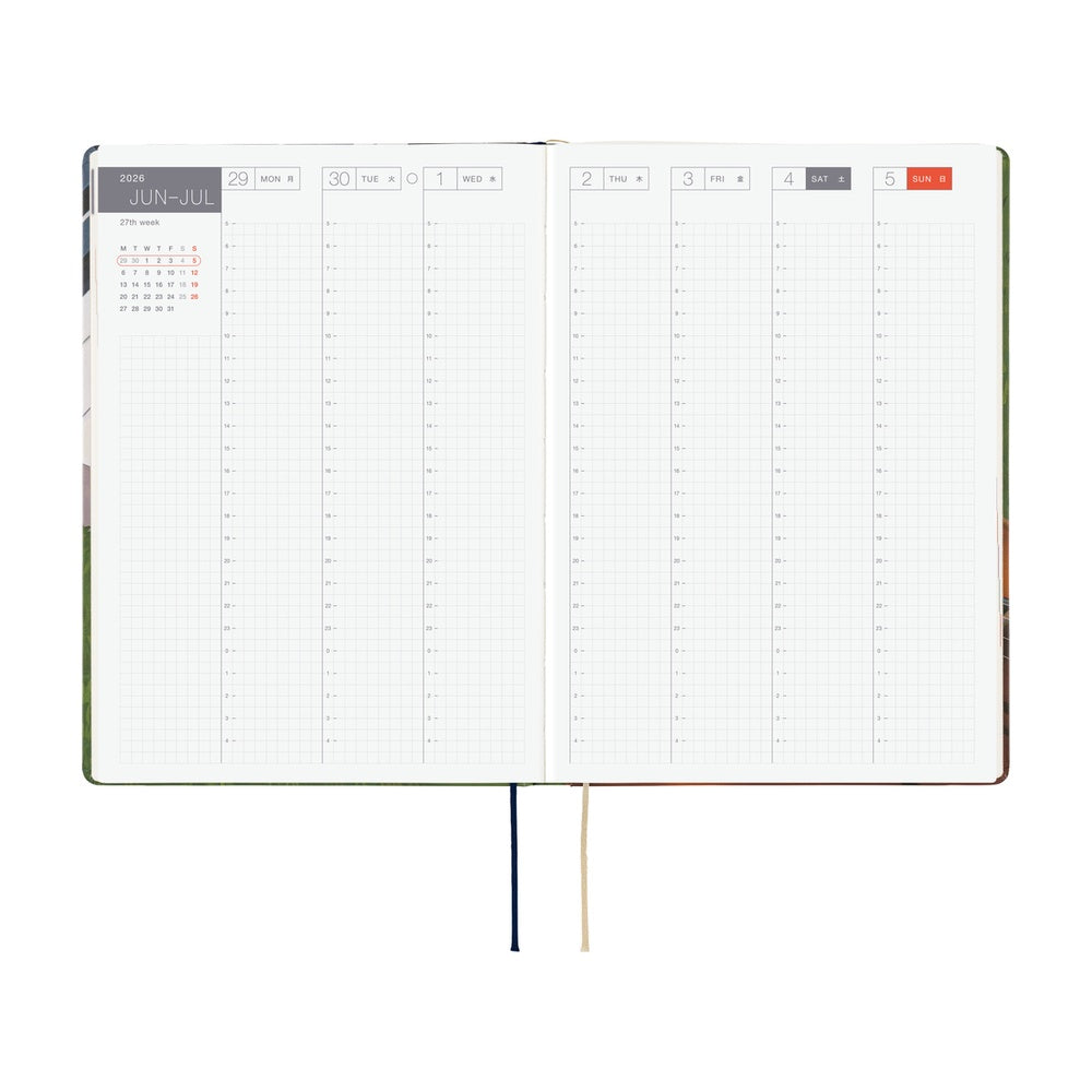 Hobonichi Techo A6 2026 - Hiroko Kubota: Waiting on the Chord