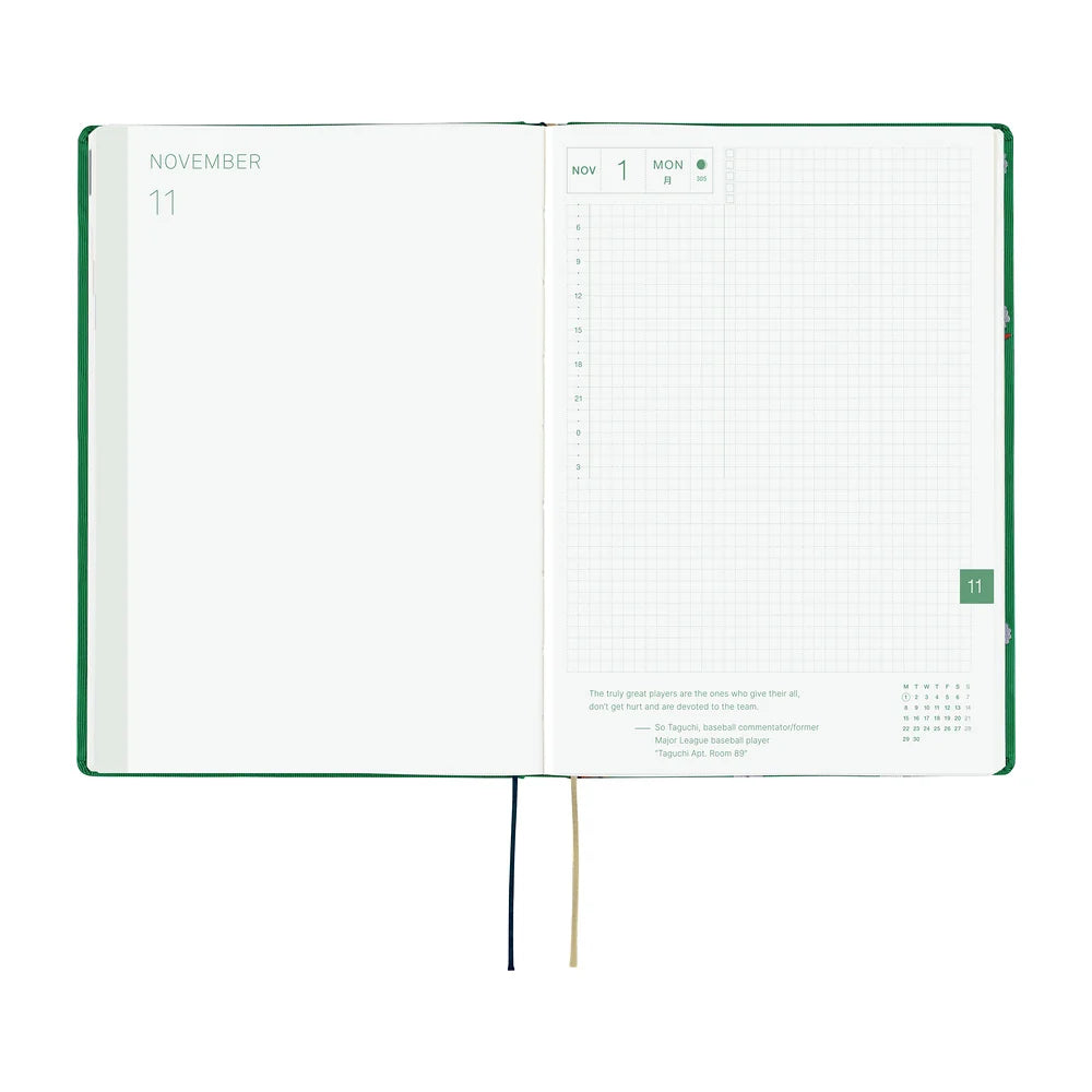 2027 Hobonichi Techo HON A5 - Bow & Tie: Sheep Sheep Sheep