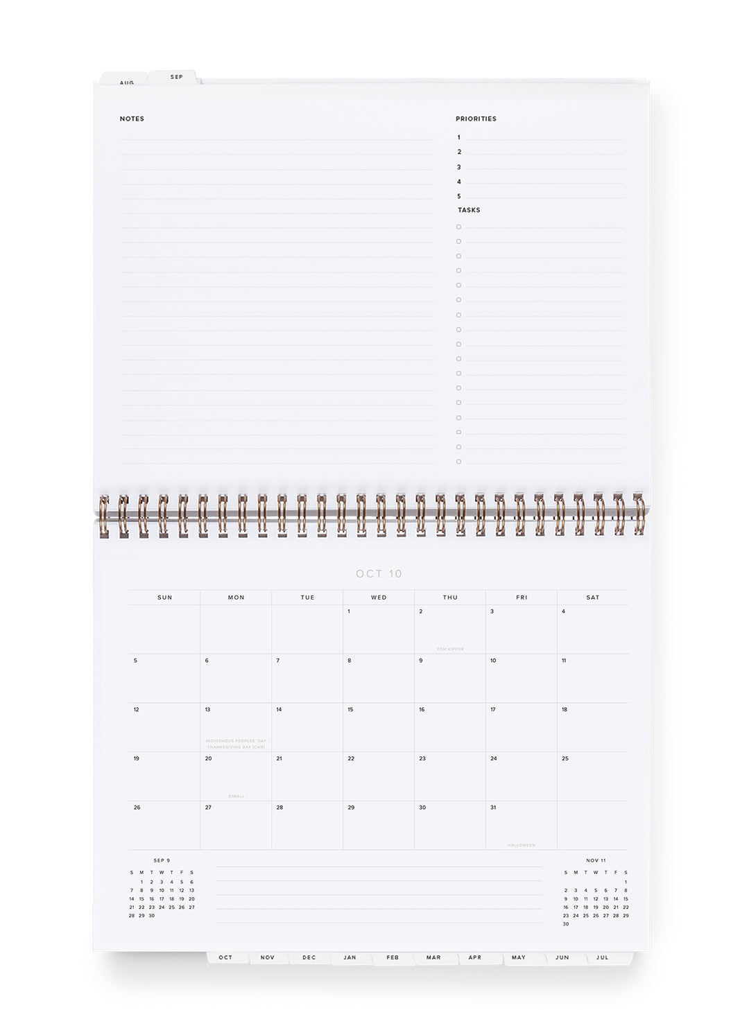 2025-2026 Academic Weekly Task Planner - Chambray