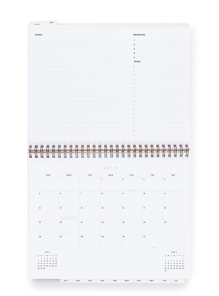 2025-2026 Academic Weekly Task Planner - Chambray