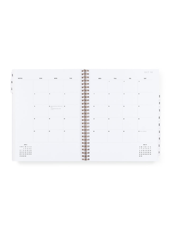 2026-2027 Academic Year Task Planner - Hunter Green
