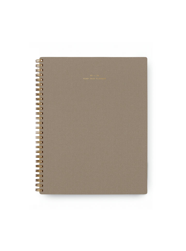 25-26 Academic Year Task Planner - Taupe