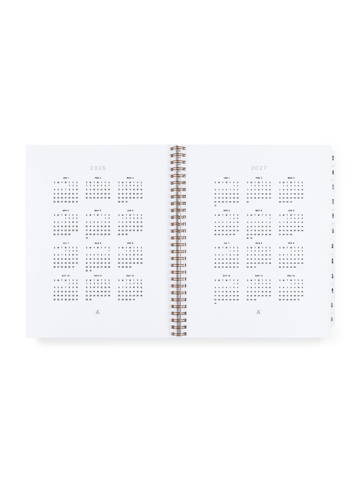 2026-2027 Academic Year Task Planner - Hunter Green