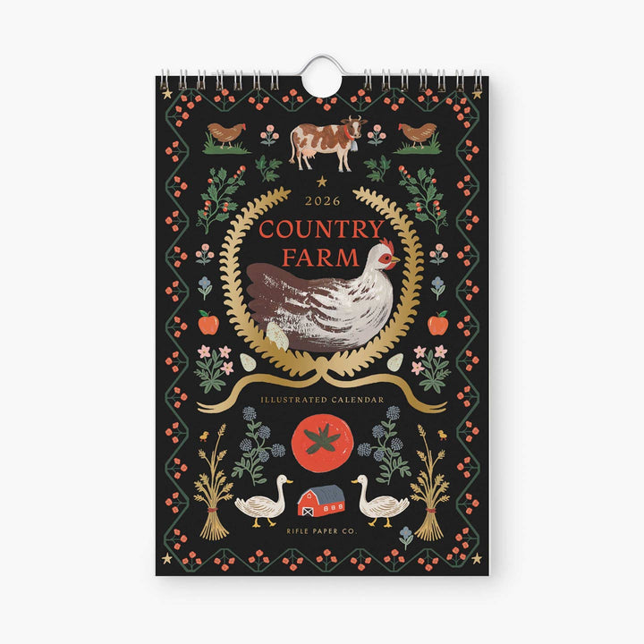 2026 Country Farm Kitchen Calendar