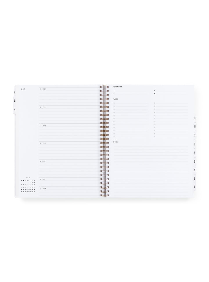 2026-2027 Academic Year Task Planner - Hunter Green