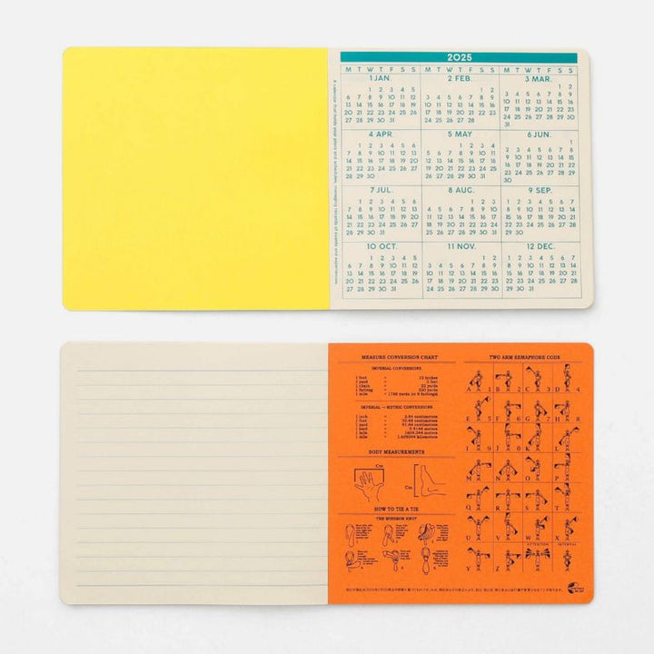 2025 Monthly Planner Square - Orange