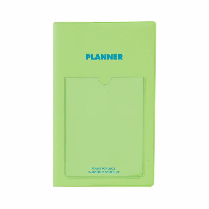 2025 Monthly Planner B6 Slim - Shine: Light Green