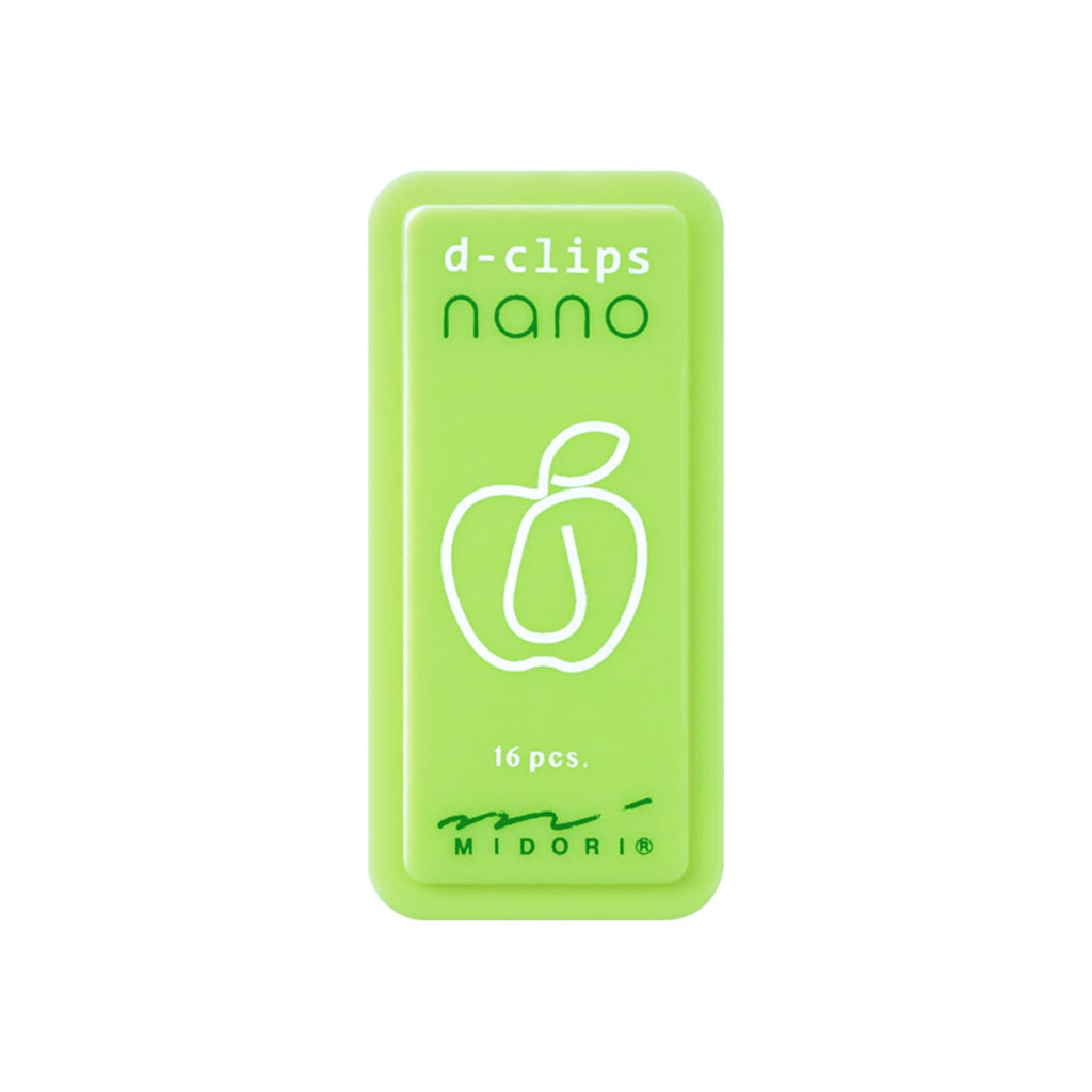 Midori D-Clips Nano Apple Paperclips