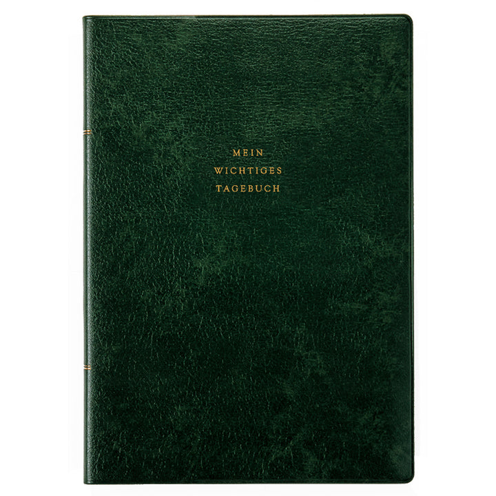 2025 A5 Vertical Planner - Classic Green