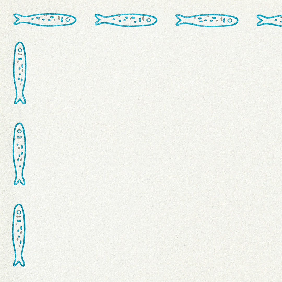Sardines Letter Sheet Set