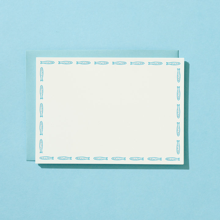 Sardines Letter Sheet Set