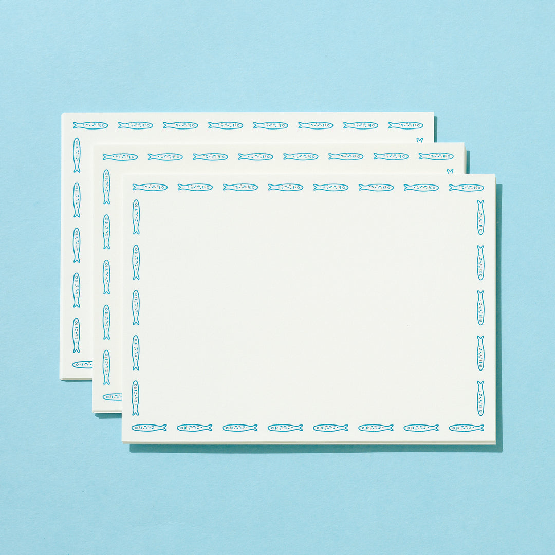 Sardines Letter Sheet Set