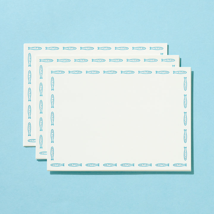 Sardines Letter Sheet Set