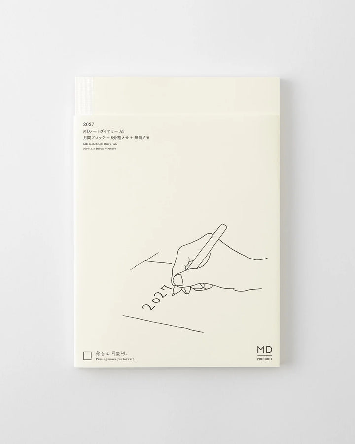 Midori Notebook Diary 2027: A5