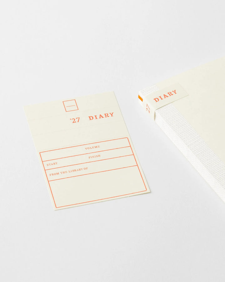 Midori Notebook Diary 2027: B6 Slim