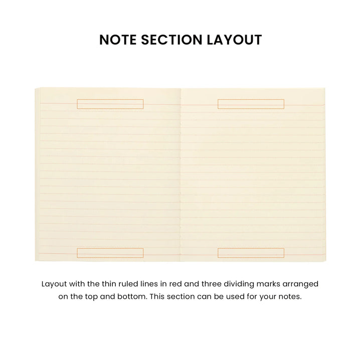 2027 Diary Glow Check Square - Green