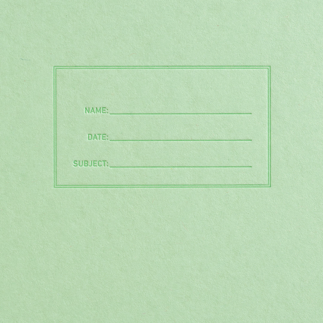 Standard Notebook - Mint – Shorthand