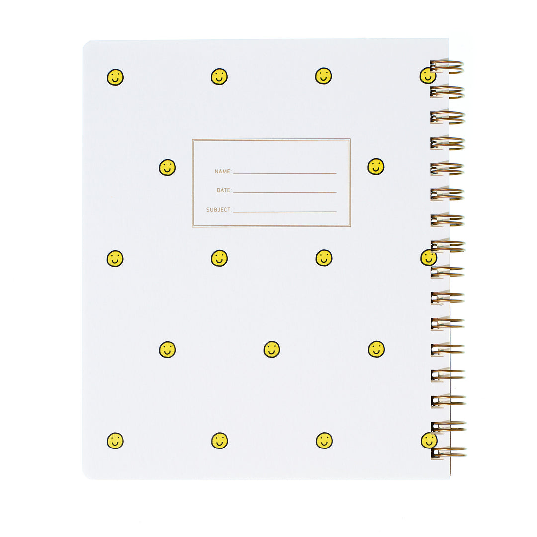 Lefty Standard Notebook - Smiley Face