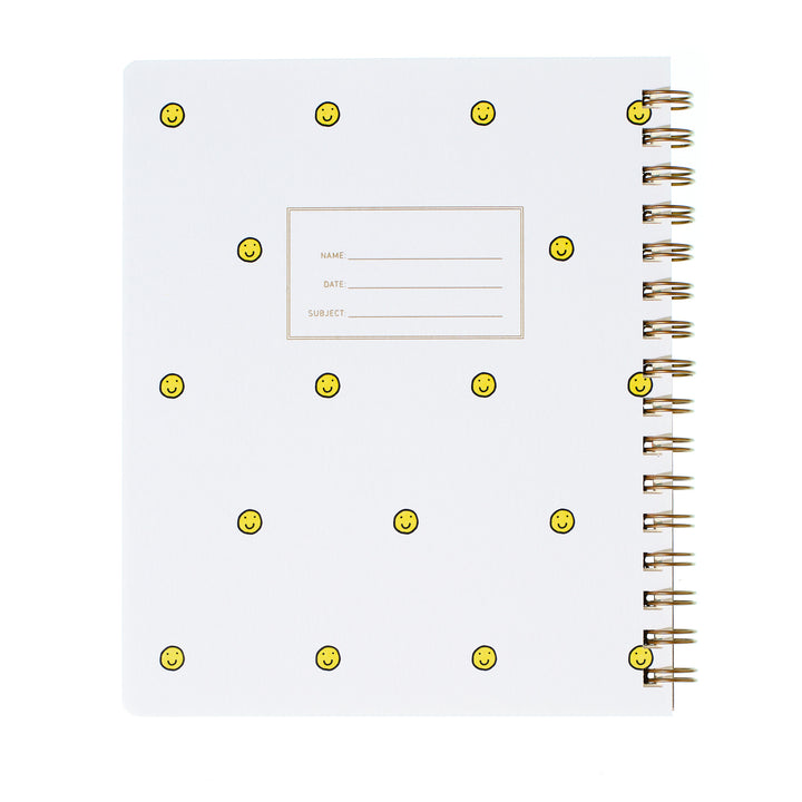 Lefty Standard Notebook - Smiley Face