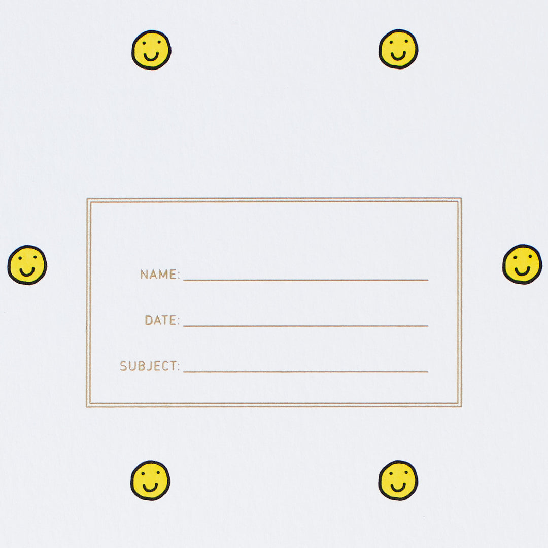 Lefty Standard Notebook - Smiley Face