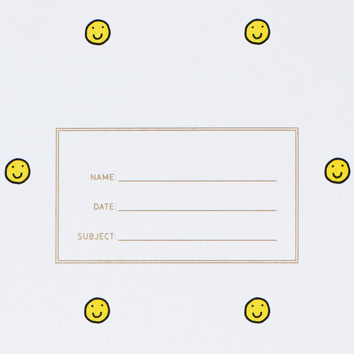 Lefty Standard Notebook - Smiley Face