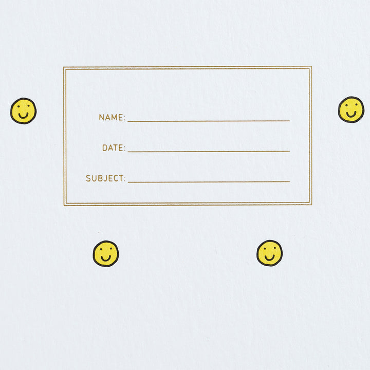 Standard Notebook - Smiley Face