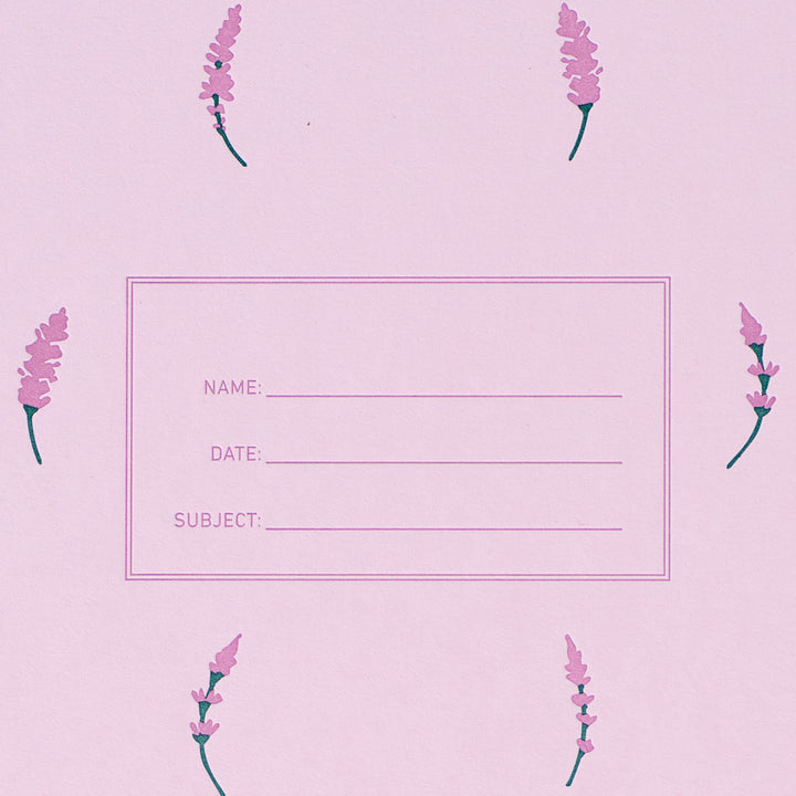 Lefty Standard Notebook - Lavender Sprig