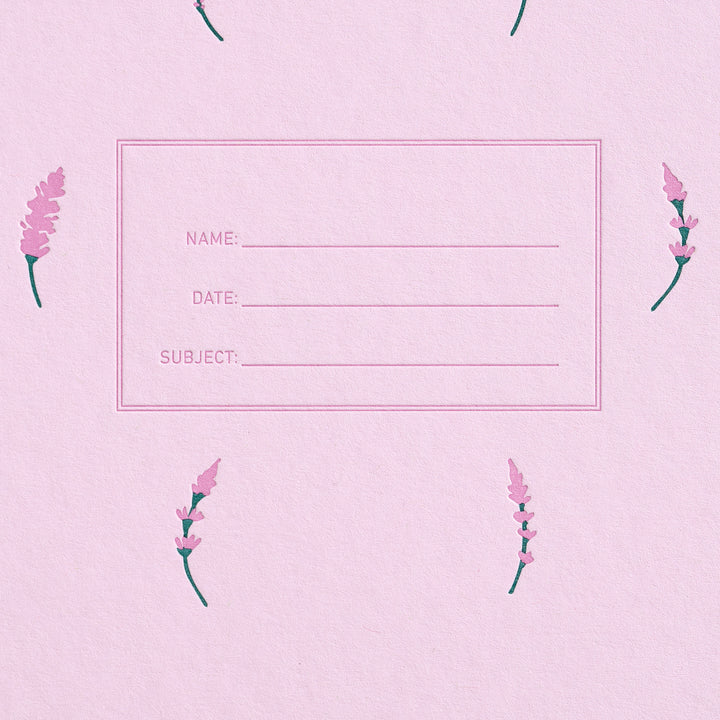Standard Notebook - Lavender Sprig