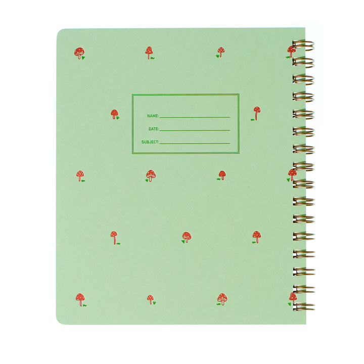 Lefty Standard Notebook - Mini Mushroom