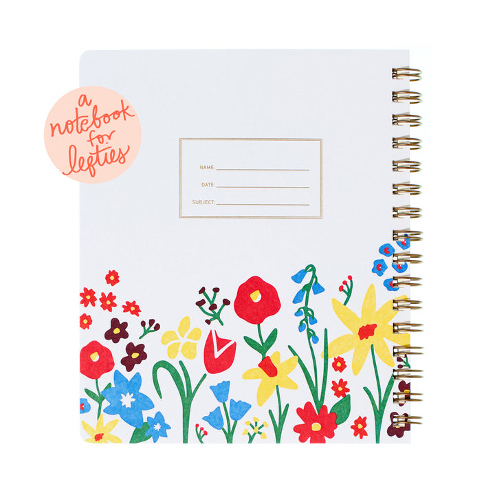 Lefty Standard Notebook - Super Bloom