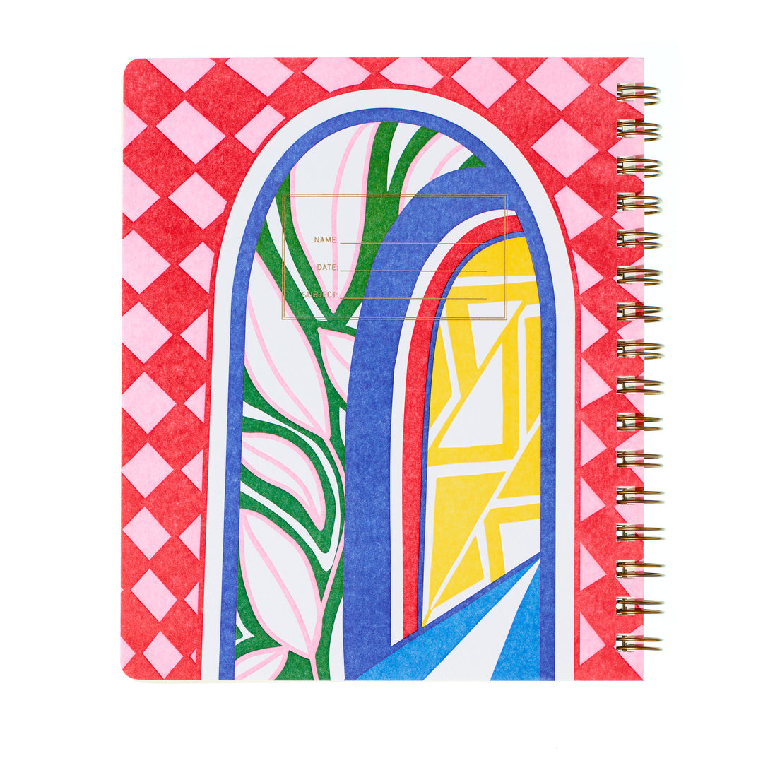 Lefty Standard Notebook - Botanical Archway