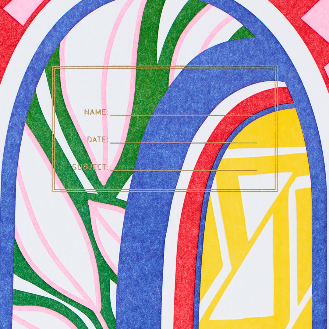 Lefty Standard Notebook - Botanical Archway