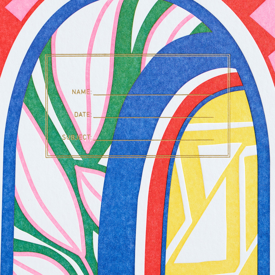 Standard Notebook - Botanical Archway