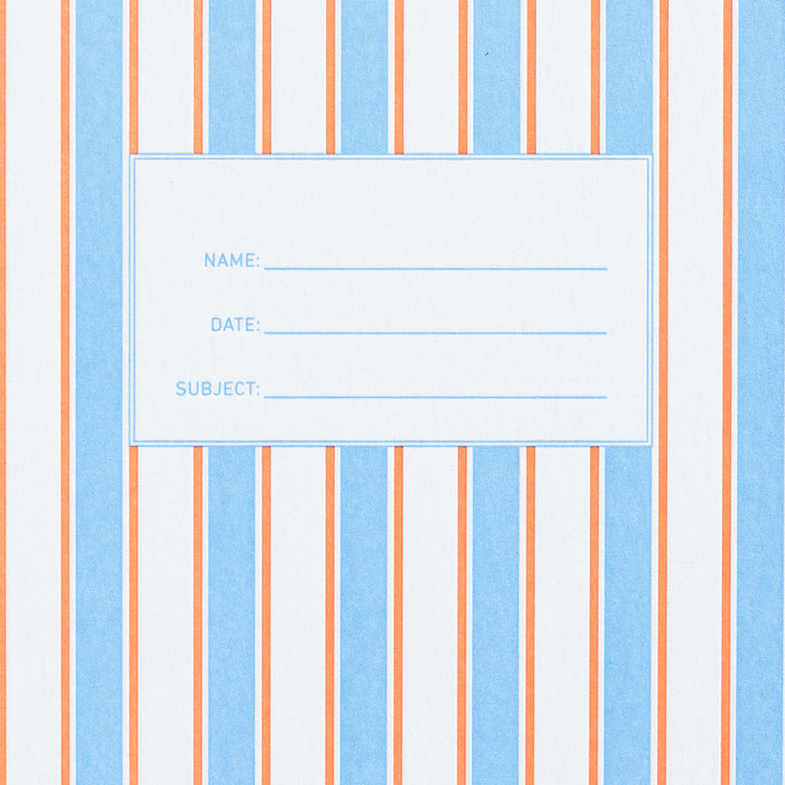 Standard Notebook - French Stripes