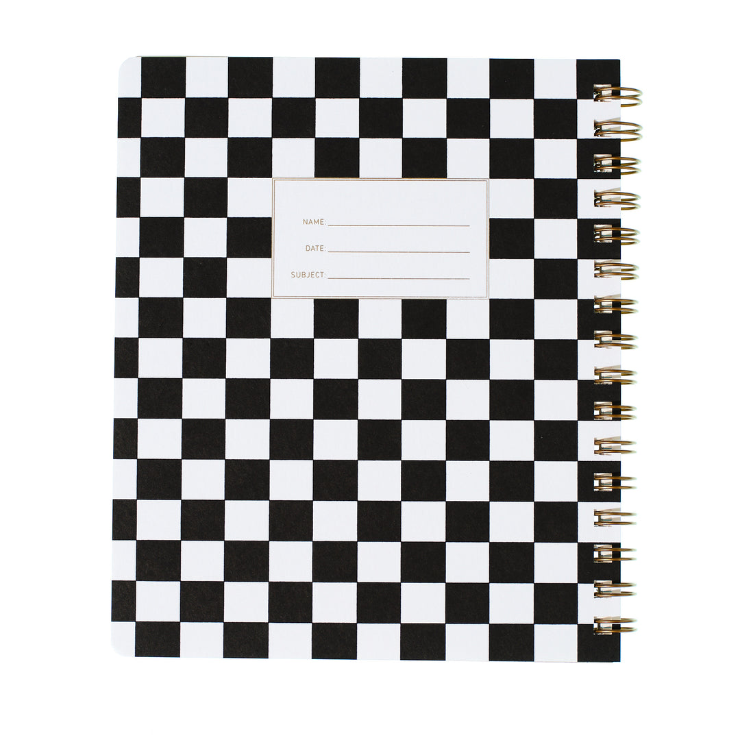 Lefty Standard Notebook - Checker Black