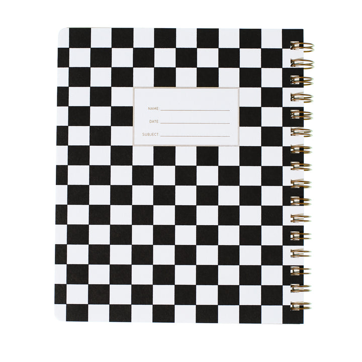 Lefty Standard Notebook - Checker Black