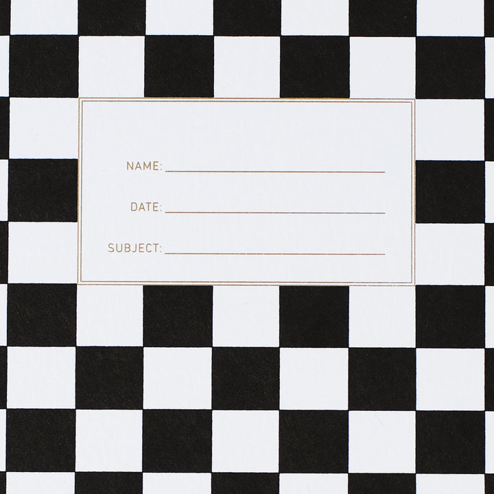 Lefty Standard Notebook - Checker Black