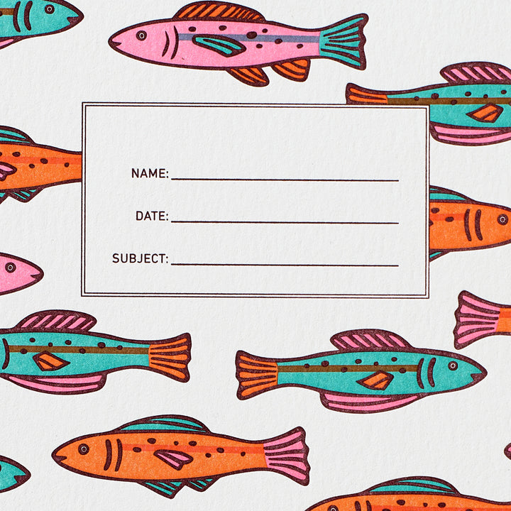 Standard Notebook - Colorful Fish (Special Anniversary Edition)