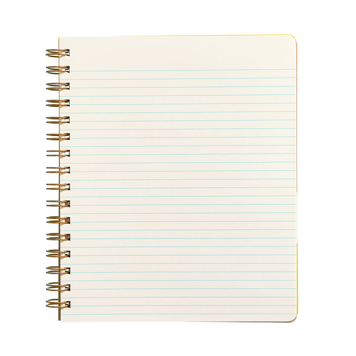 Standard Notebook - Yellow Stripe
