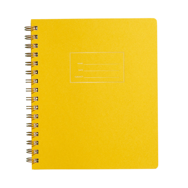 Standard Notebook - Mustard