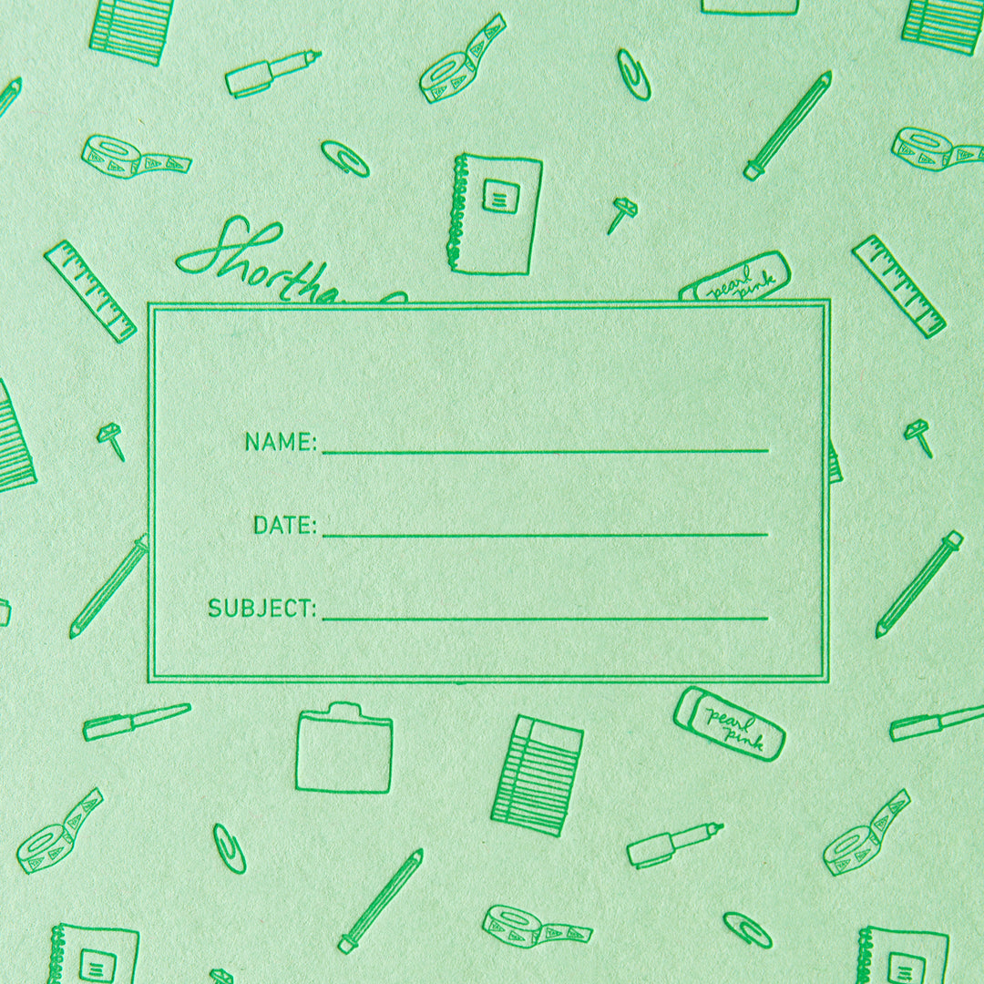 Standard Notebook - Office Supplies Mint (Special Anniversary Edition)