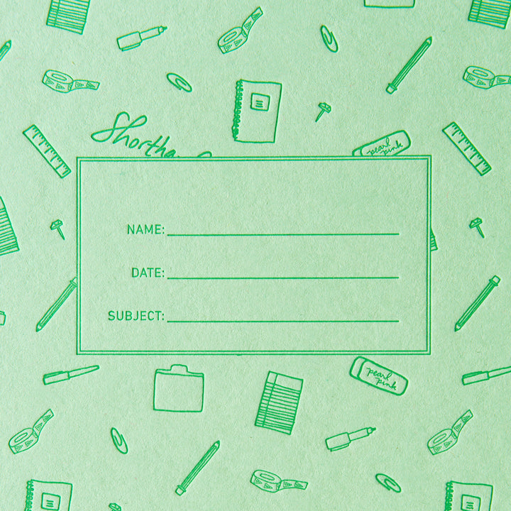 Standard Notebook - Office Supplies Mint (Special Anniversary Edition)